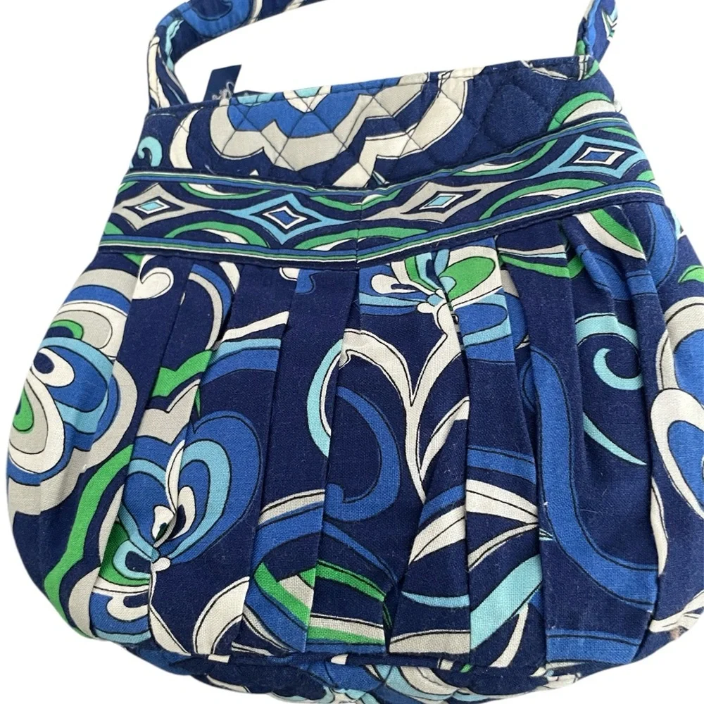 Vera Bradley Retired 2008 Mediterranean Patterned Shoulder Bag‎
